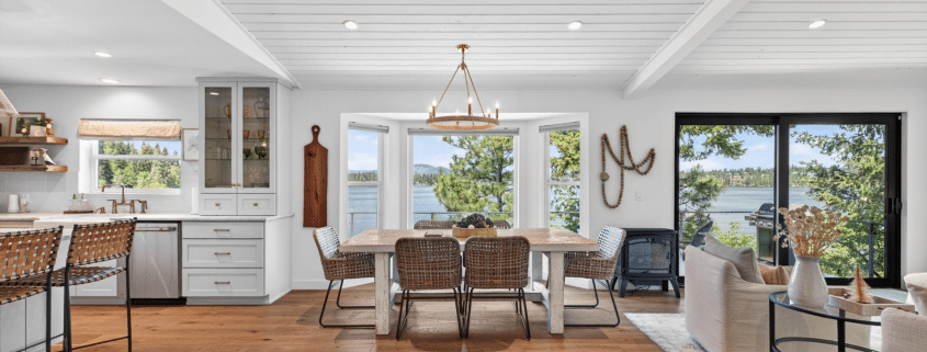 Professionally managed North Idaho vacation rental overlooking Hayden Lake
